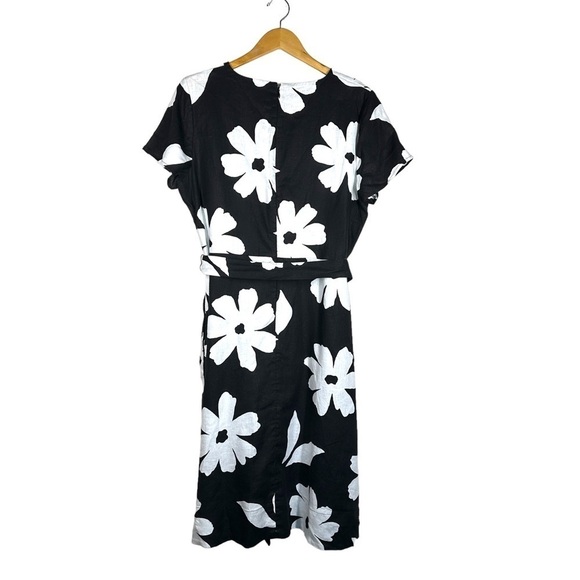 NWOT Hobbs London Regina Linen Midi Dress US 14 - Picture 11 of 11